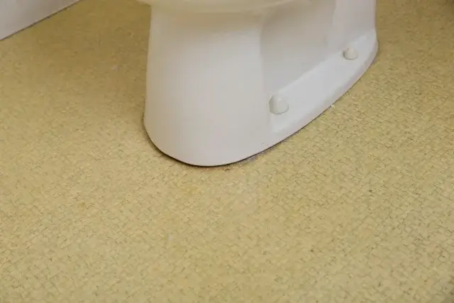 トイレ便器と床の隙間からの水漏れの修理方法